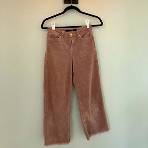 Dusty Pink Tween Corduroys